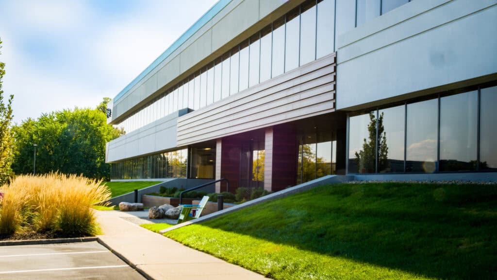 An exterior shot of GadellNet's office—Indianapolis location.